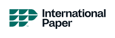 NEW IP logo with leaflet spacing 2023 International Paper (Silver)